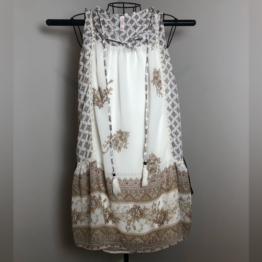 Boho Vibes Summer Dress with Tassles